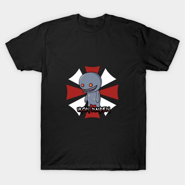 Iron Maiden Umbrella Corp T-Shirt by Artevak